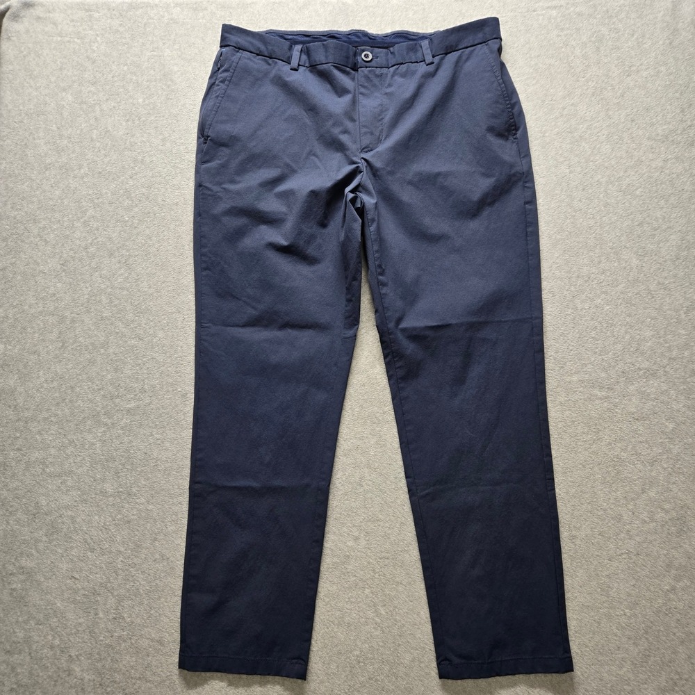 Vineyard Vines OTG On-The-Go Pants Mens 38x30 Navy Blue Performance Chino
